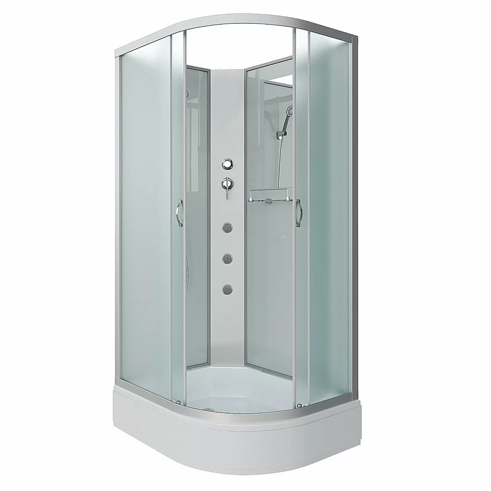 Душевая кабина Niagara Classic NG-33184-14BKG 110х80 с гидромассажем
