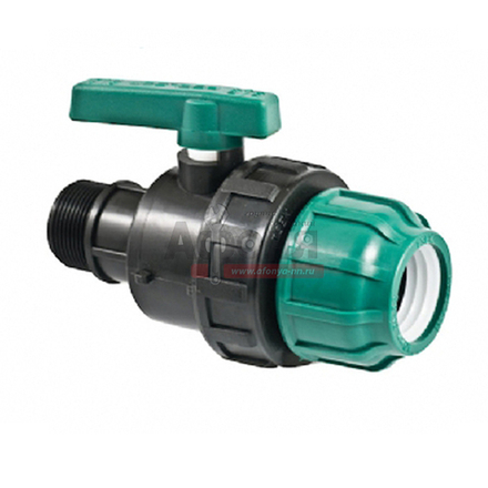 Кран шаровой разъемн. наруж. 40 - 1 POELSAN