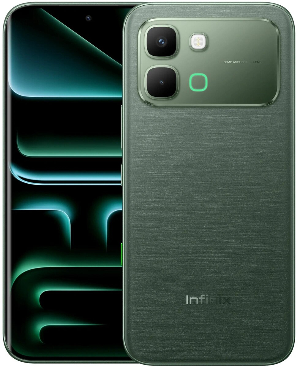 Смартфон Infinix Note Edge 8/256Гб, Зеленый шелк