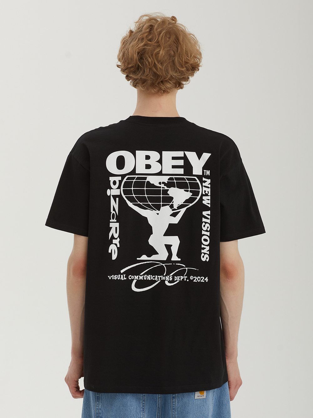 Мужская Футболка Obey Bizzare New Visions