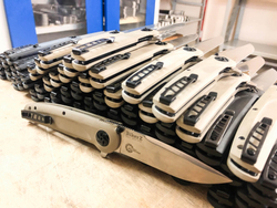 Складной нож Biker Z N690 StoneWash