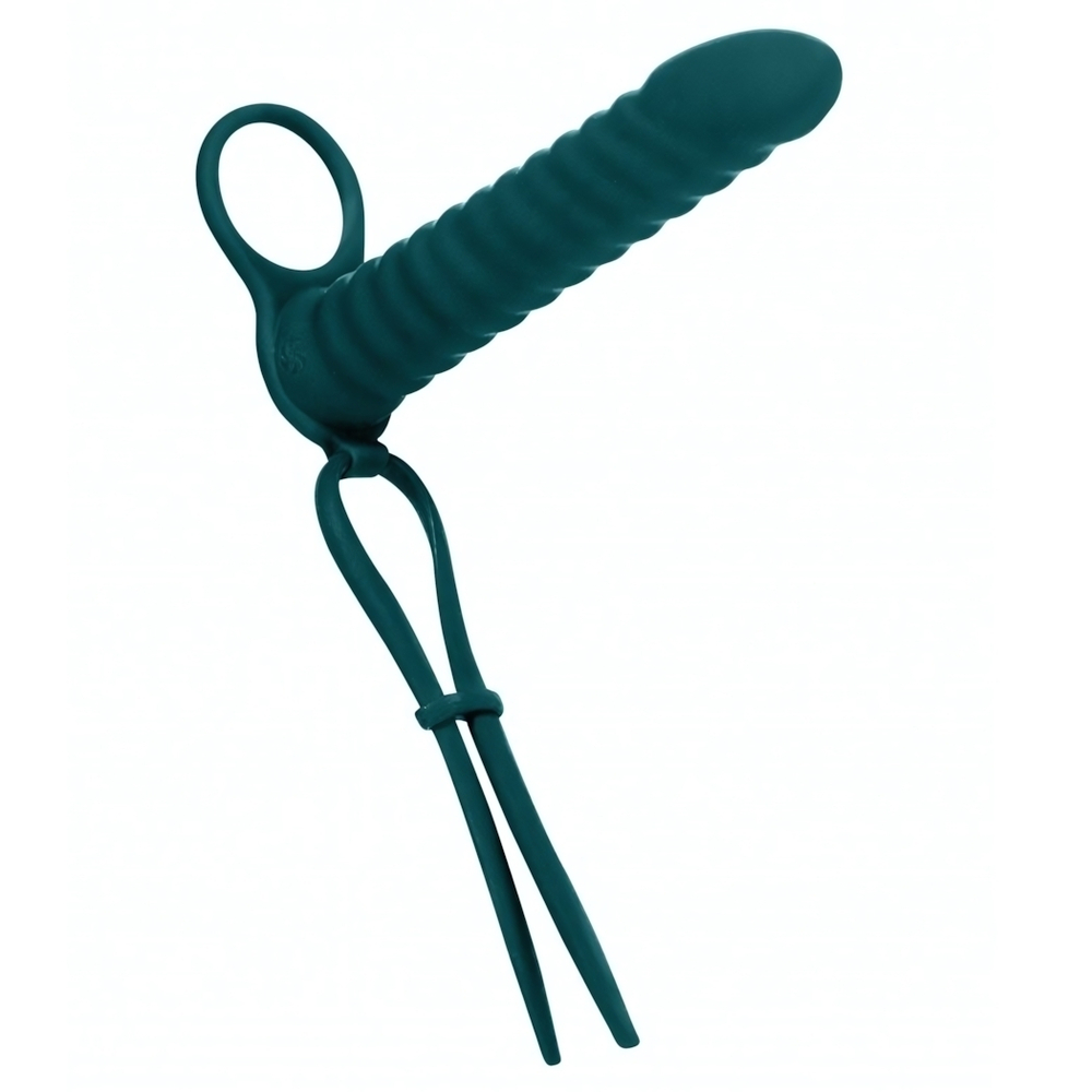 Насадка для двойного проникновения Pure Passion Rori с вибрацией 16.2 см