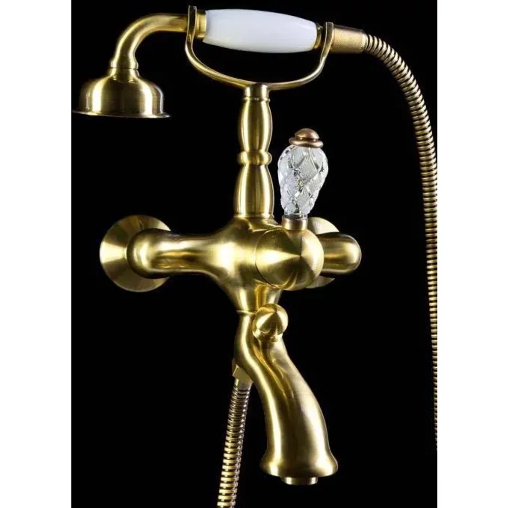 Смеситель для ванны Boheme Crystal 303-CRST