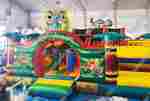 Коммерческий надувной батут Приключения динозавров