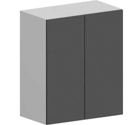 Кухня Модуль ШВ 600 Графит / Графит Софт