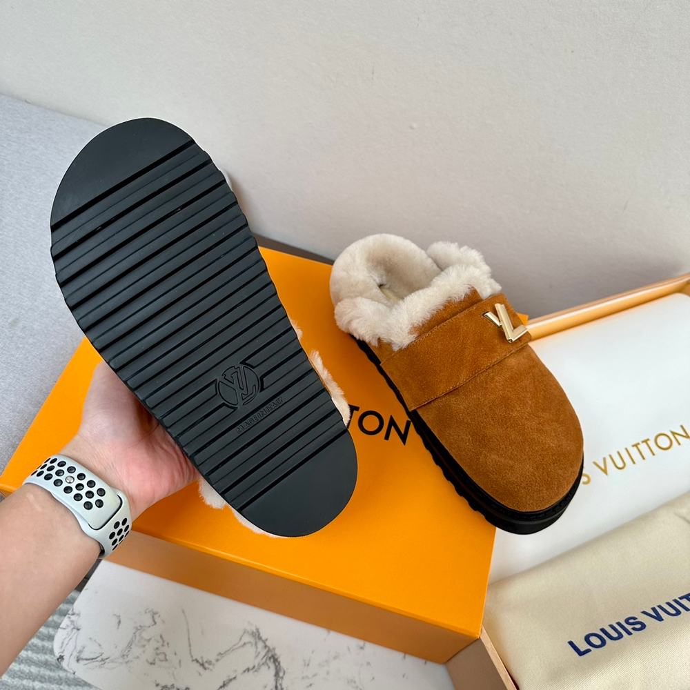 Louis Vuitton Cosy Flat Comfort Clogs