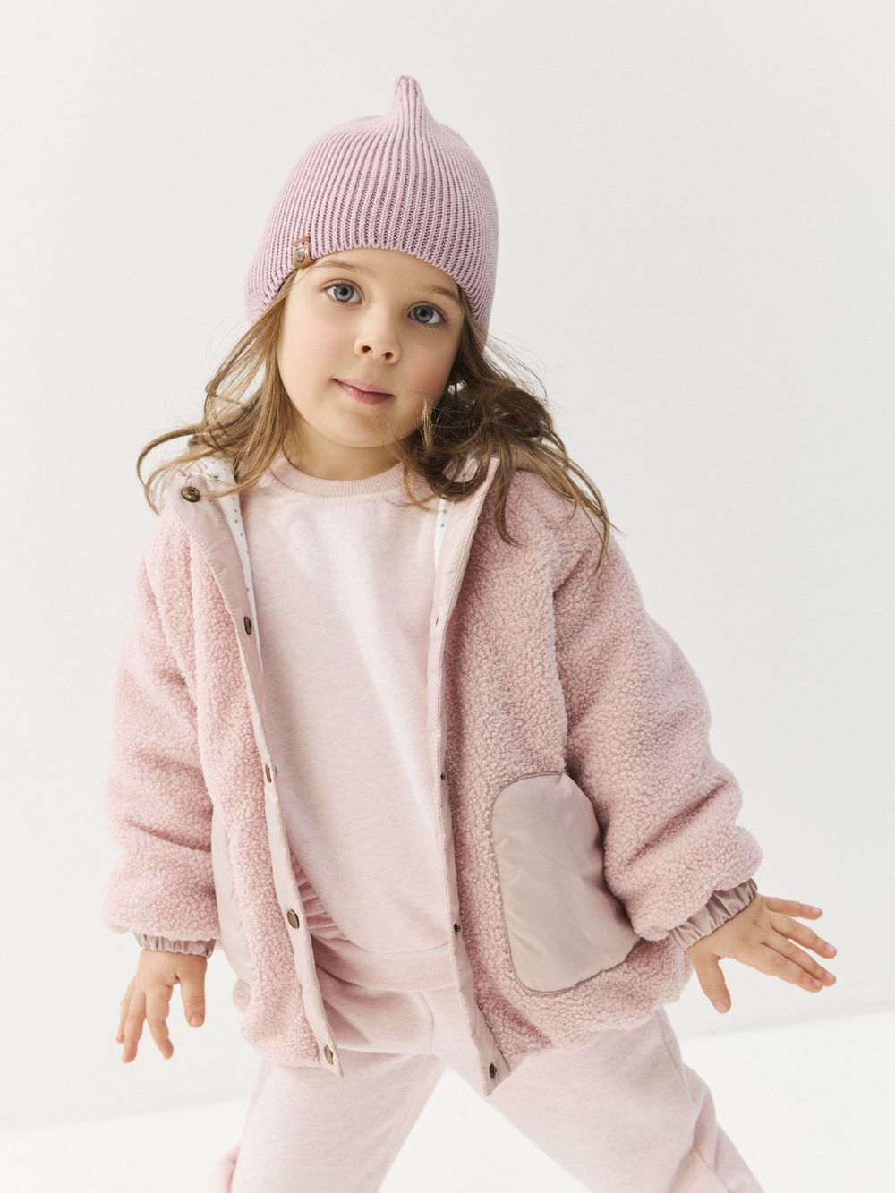 Куртка меховая "Пудра" 0+