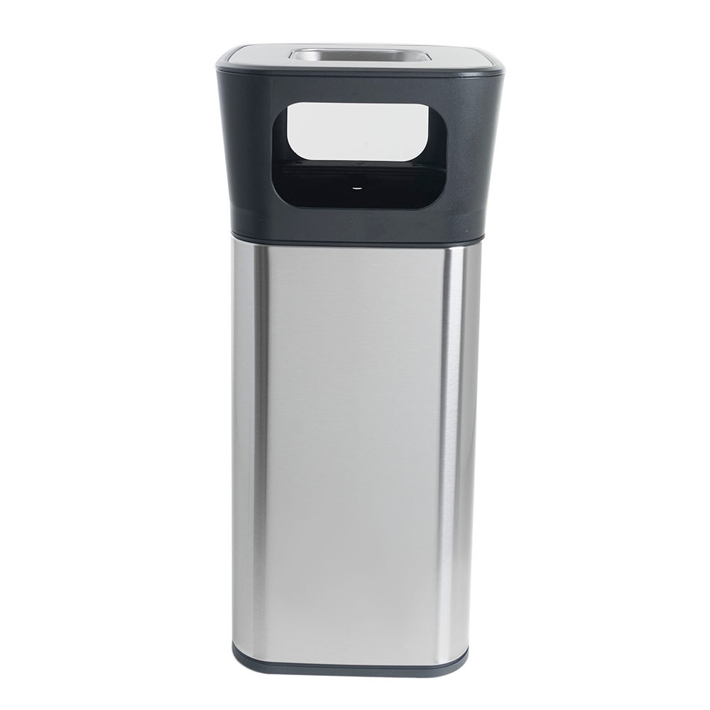 Урна уличная квадратная, пепельница, JAH-3222, 25л