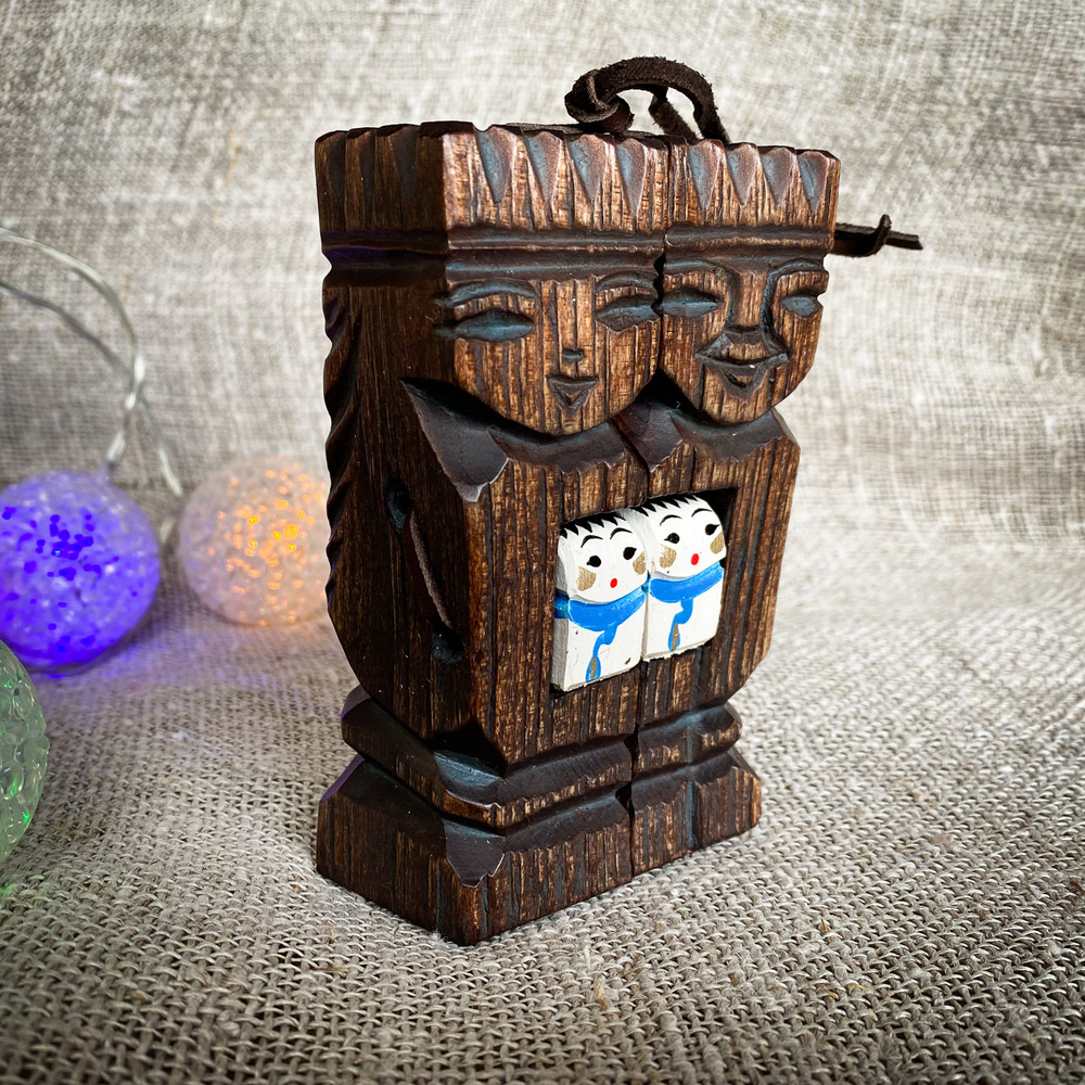 Семейный оберег "Семья с 2 детками" | мальчик, мальчик