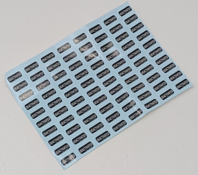 Плакард VKS-S-DEACT