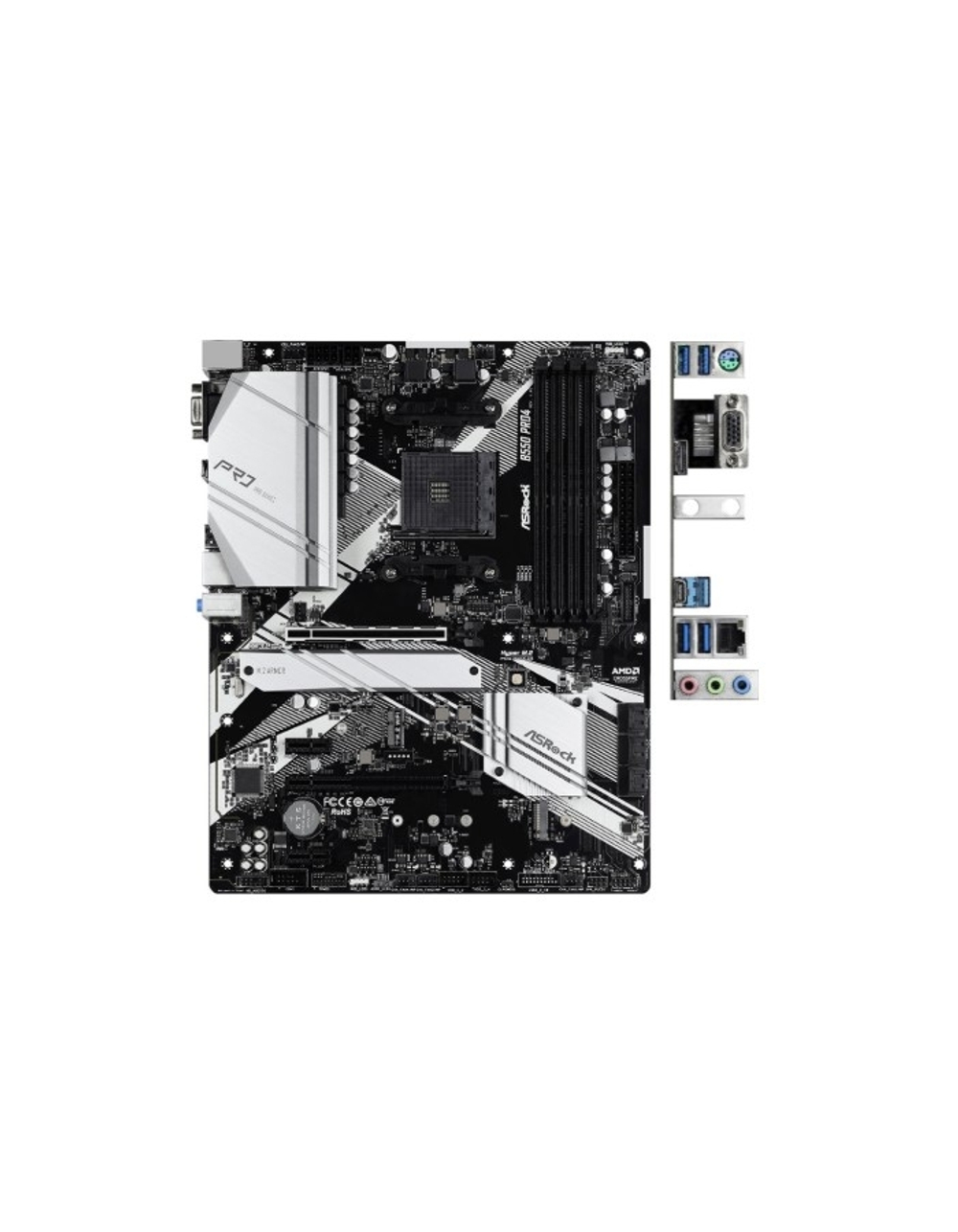 Asrock B550 PRO4 {AM4, AMD B550, ATX} BOX