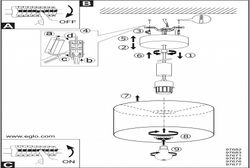 Подвесной светильник Eglo Concessa 1 97682