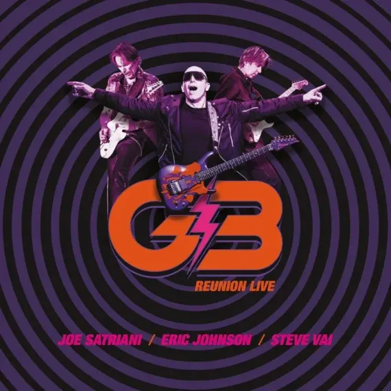 G3, Joe Satriani, Steve Vai, Eric Johnson – G3 Reunion Live 4LP