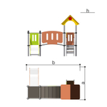 Детская площадка для улицы Romana 104.19.00