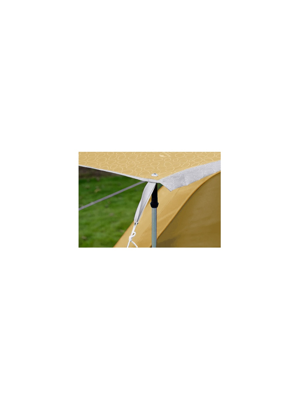 Палатка Naturehike P-Series 2-местная, алюминиевый каркас, желтая