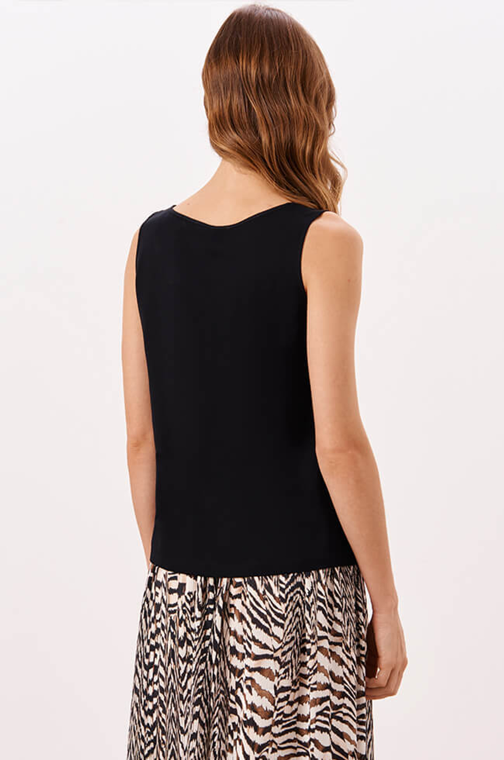 23302 Блузка женская (черный)