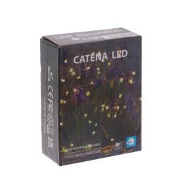 GAEM Электрогирлянда "Роса", L50м, 500 LED, хол бел, 8 тип свеч, 7W, шнур прозр леска, IP20