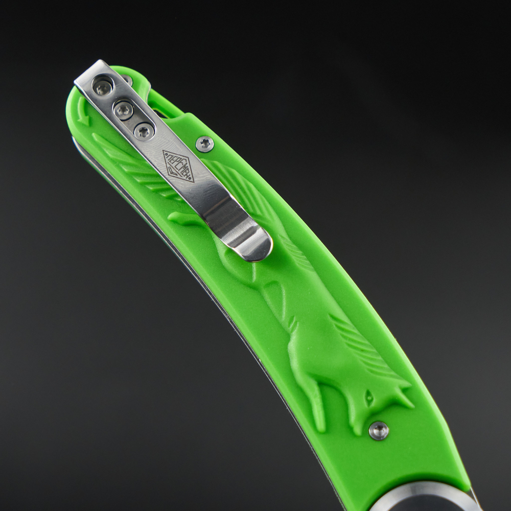 Нож складной Перемен Лисичка Зеленая