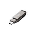 Флеш-накопитель Lexar JumpDrive Dual Drive D400 USB 3.1 Gen1 Type-C 256GB, R 130МБ/с