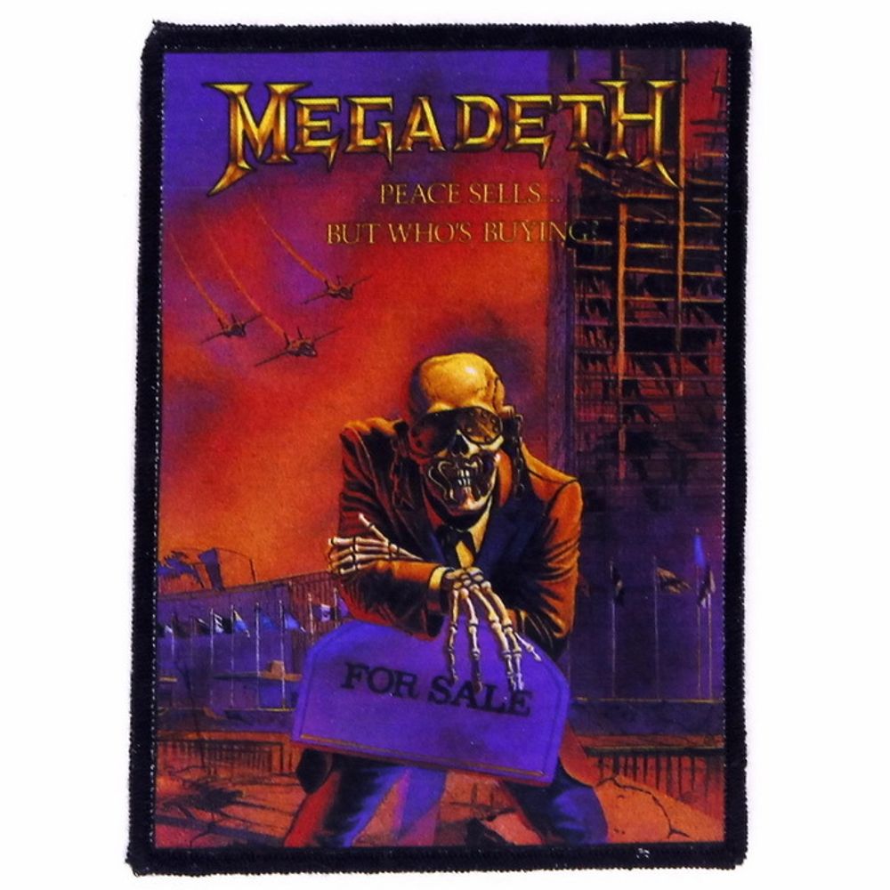 Нашивка Megadeth Peace Sells… But Who’s Buying? (724)