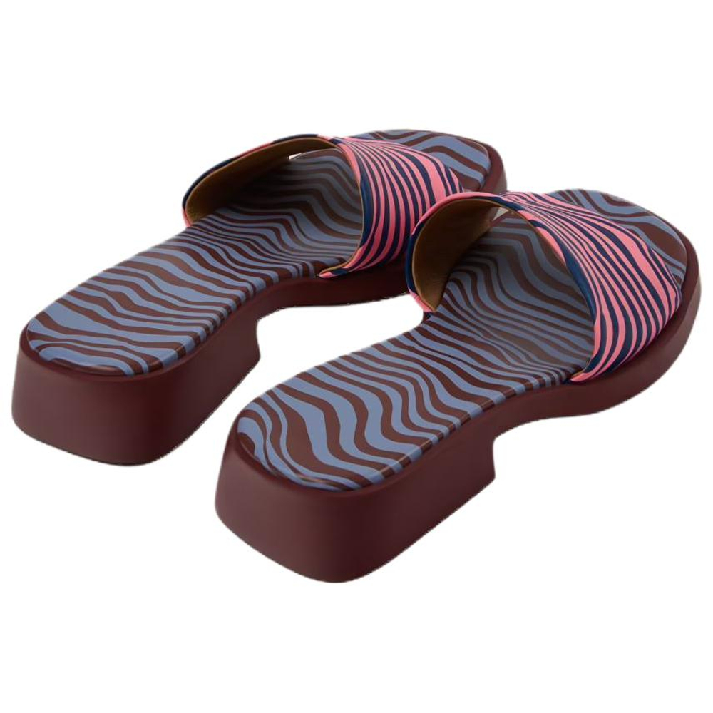CAMPER Dana EVA Abrasion Resistant Slide Slippers Women"s Pink Blue