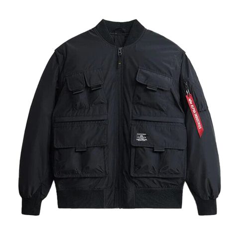 Бомбер Alpha Industries Multi Pocket Bomber Jacket Black (Черный)