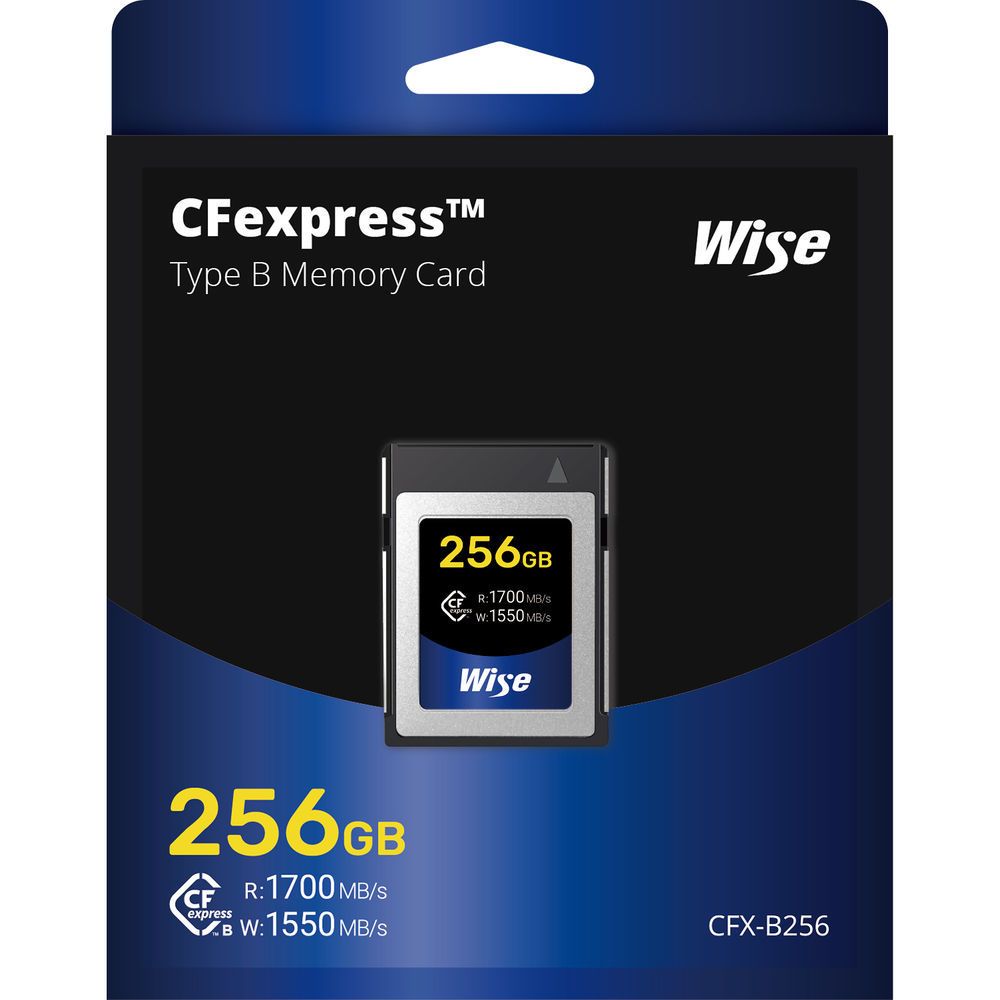 Wise Advanced 256ГБ CFX-B Series CFexpress Карта памяти