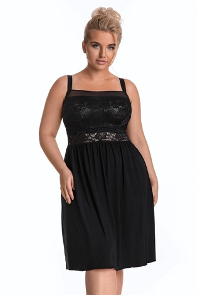 Сорочка Tjami с кружевным лифом (Размер: 6X) (Цвет: молочный)