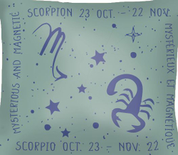 Мыло SCORPIO Мыло знак зодиака Скорпион Mas du Roseau 40 мл Зеленый
