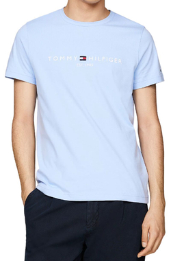 Теннисная футболка Tommy Hilfiger Logo - Blue