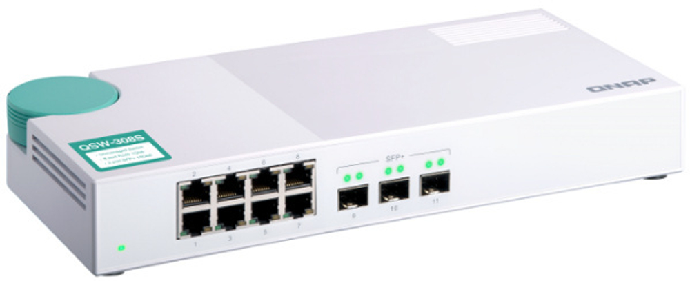 Коммутатор неуправляемый QNAP QSW-308S