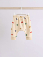 Свитшот и легинсы в комплекте для малышей Next AH5-356, Зеленый, Светло-бежевый