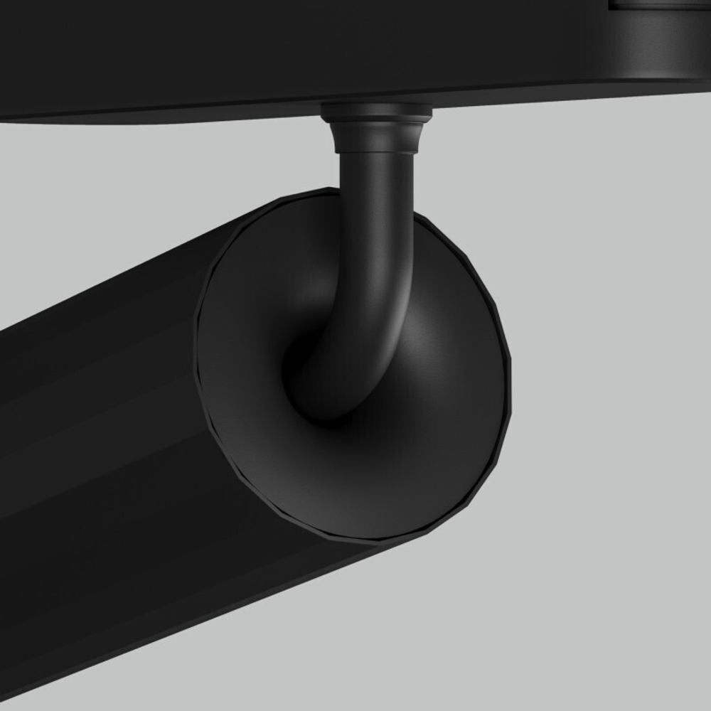 DK5370-BK Светильник для трека Air, серия Spot 2700-6500 со светодиодом, ?40*H147мм, 48V DC, 7W, RA?95, 24°, 2700-6500K, IP20, черный, алюминий