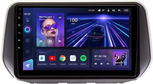 Магнитола для Hyundai Santa Fe 2018-2020 - Teyes CC3L Android 10, 8-ядер, 4ГБ+32ГБ, SIM-слот