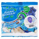 Шар (12''/30 см) Новорожденный (сердца и облака), Ассорти, кристалл, 5 ст, 25 шт.