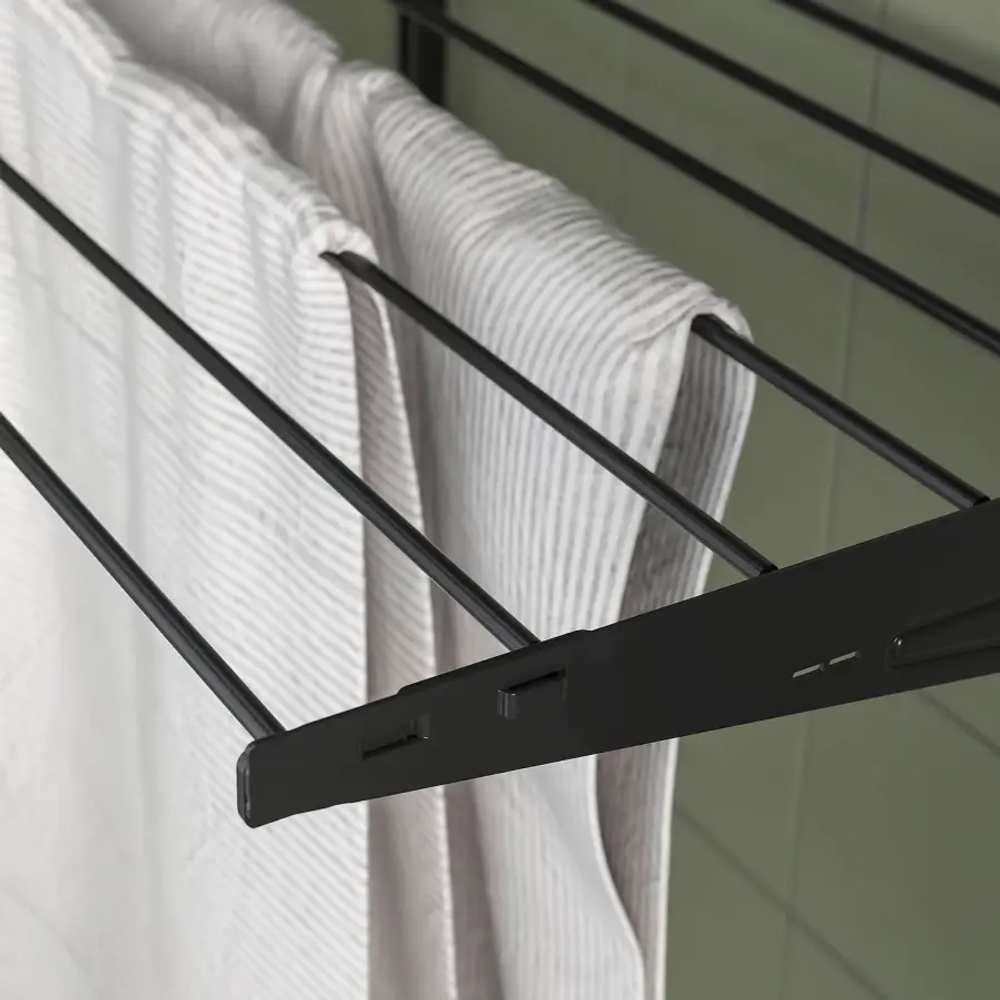 Комбинация для стирки - BOAXEL IKEA/БОАКСЕЛЬ ИКЕА, 227х100х40 см, антрацит