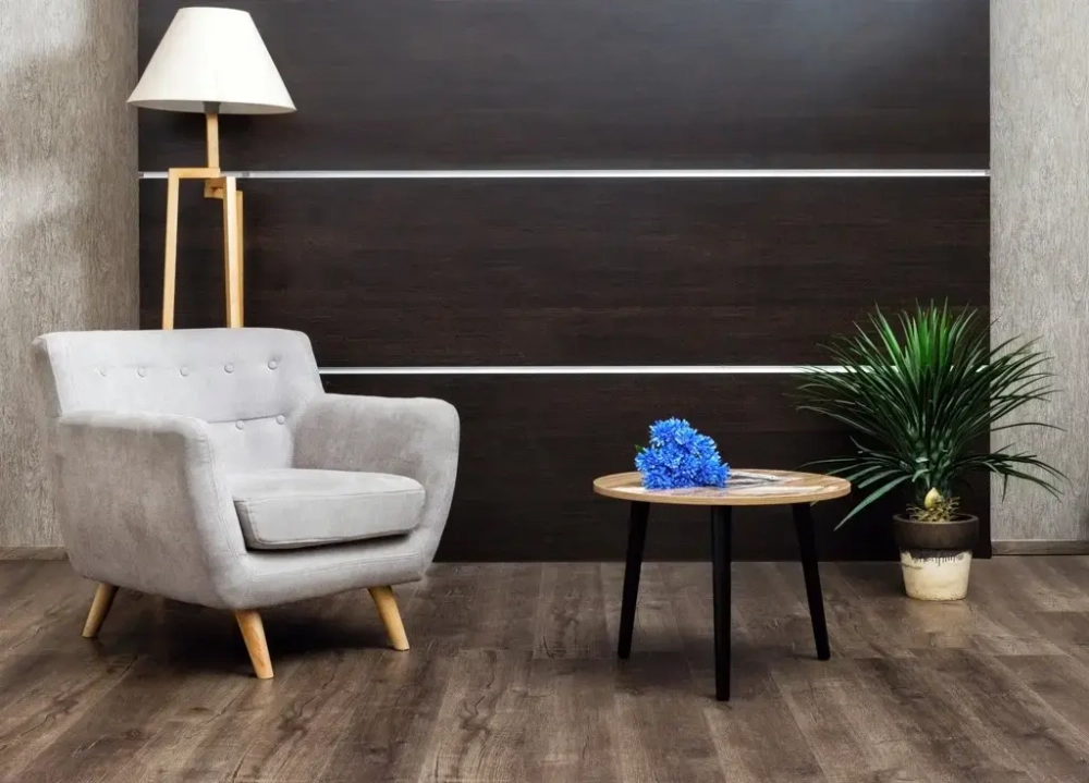 Каменно-полимерная плитка Alpine Floor Real Wood Дуб Vermont ECO 2-3 