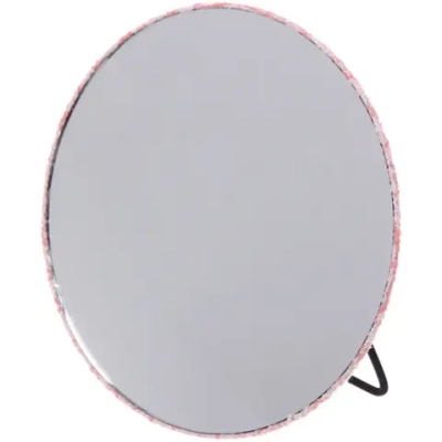 Зеркало настольное «ФРАТЕЛЛИ», пудровый цвет, 15*15см (коробка)