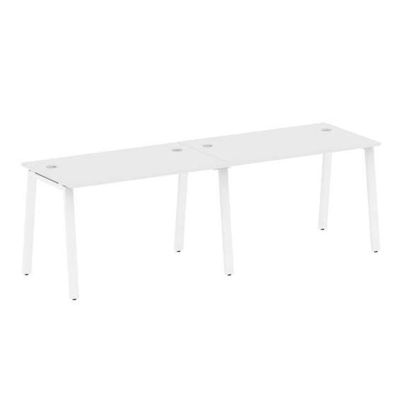 Метал Систем Рабочая станция на 2 места на А-образном м/к БА.СМ-2.2