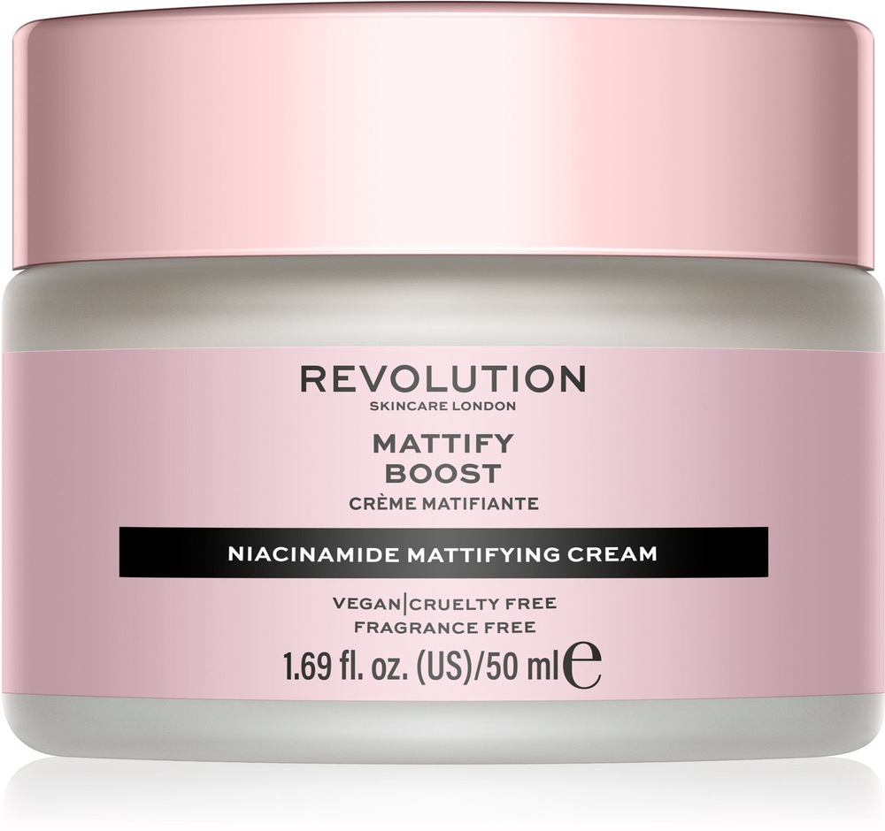 Revolution Skincare Niacinamide Mattify Mattify Boost - матирующий дневной крем /   50  ml  / GTIN 5057566146722