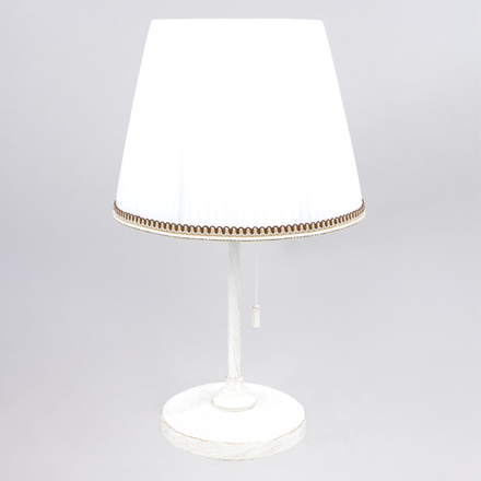 Citilux Линц CL402720 Настольная лампа патина с белым абажуром