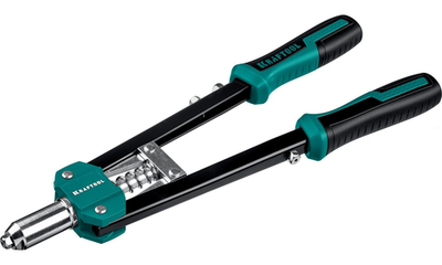 KRAFTOOL GRAND-48, 2.4 - 4.8 мм, 410 мм, усиленный двуручный заклёпочник (31175)