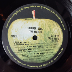 Винтажная виниловая пластинка LP The Beatles Rubber Soul (Japan 1976) (Obi) Norwegian Wood