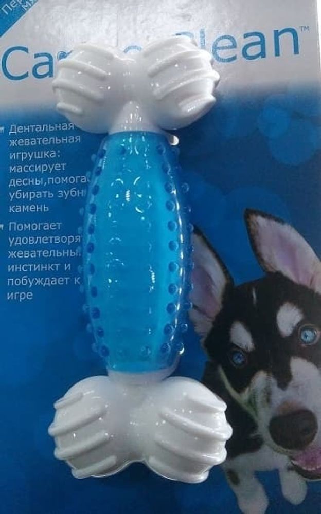 CanineClean игрушка для собак Косточка нейлон/синтетическая резина 19 см с ароматом мяты