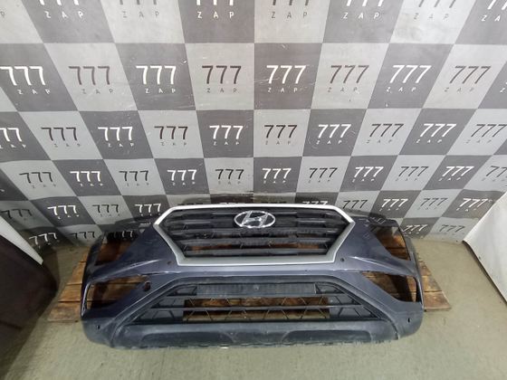 Бампер передний в сборе Hyundai Creta 2 (SU2) 21-нв Б/У Оригинал 86511BW000