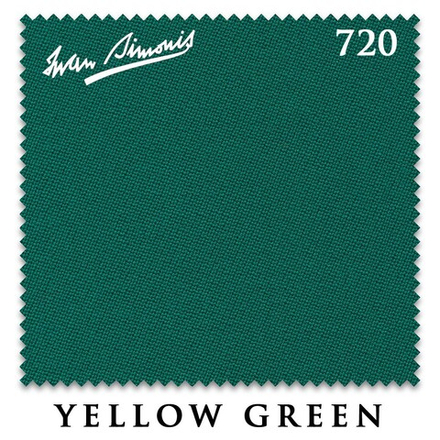 Сукно "Iwan Simonis 720" 195см Yellow Green