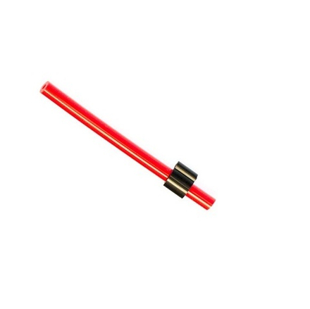 Сторожок силиконовый красный 07см тест 5.0г d 5/3