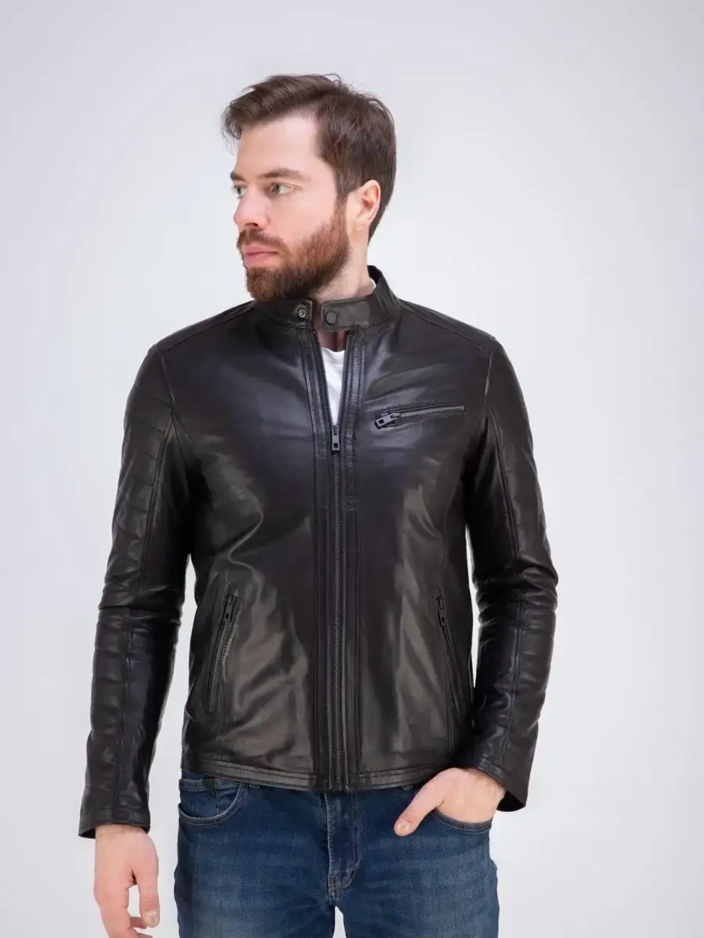 Куртка кожаная из натуральной кожи Турция