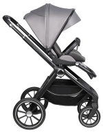 Коляска модульная 3в1 Belleza 2024 (Foggy grey/Туманно-серый FB-3)