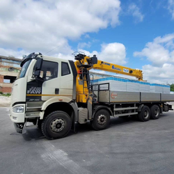 Аренда автомобилей с КМУ от 8 до 15 тонн в Красноярске